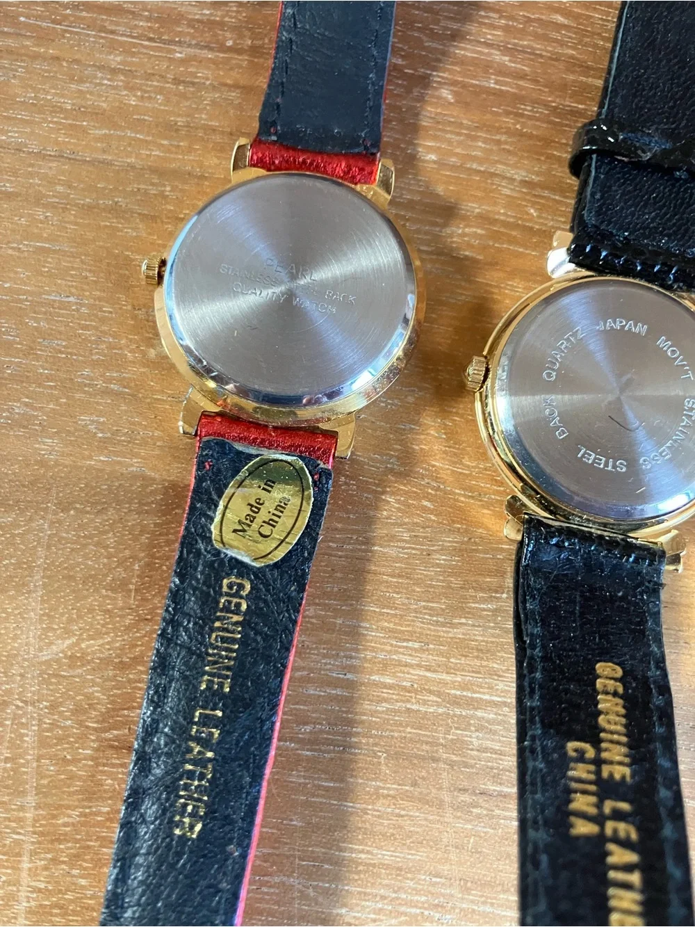 Women’s Watch Lot - New - All Need Batteries - Leather Bands